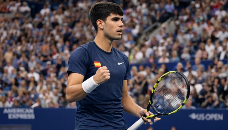 Alcaraz Réussit Son Retour À L Us Open Sans Trembler