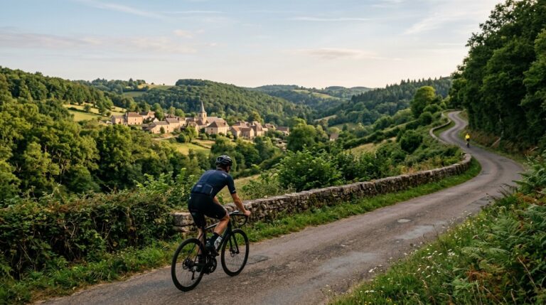 Balade Cycliste Dans Le Morvan Sur Les Terres De Jean-François Bernard