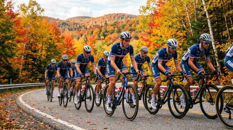 Mondiaux Cyclisme Québec Les Bleus Autour De Seixas