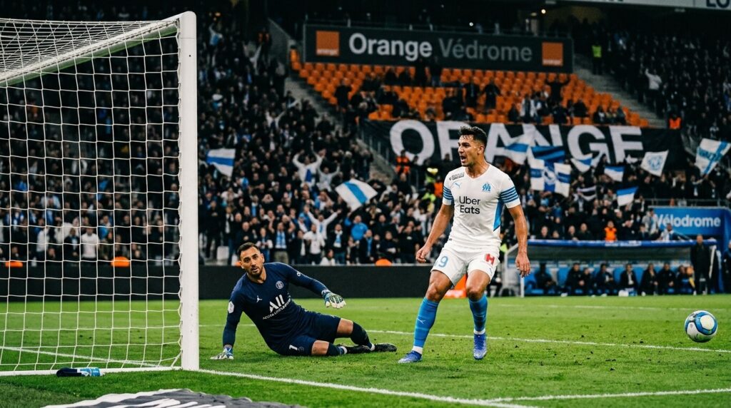 Neal Maupay Rate Le Classique Om-Psg Et Ses Occasions
