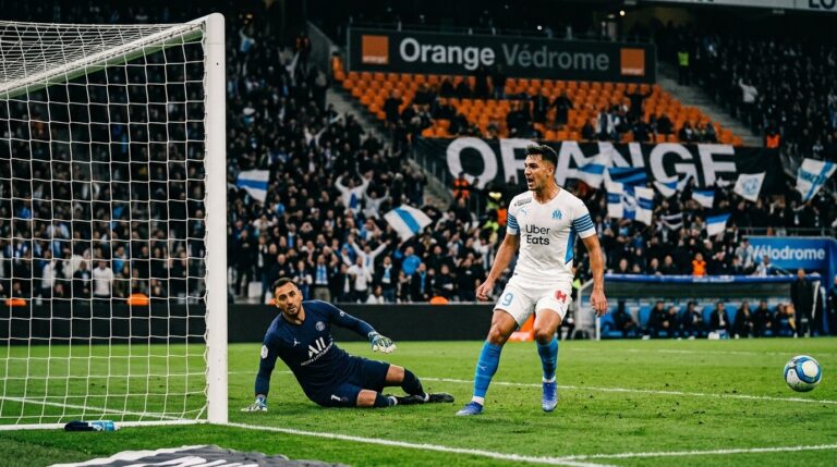 Neal Maupay Rate Le Classique Om-Psg Et Ses Occasions