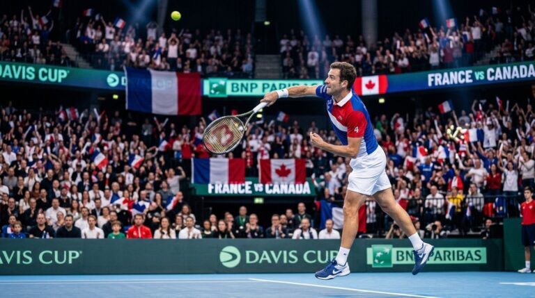 Quentin Halys En Coupe Davis Face Au Canada
