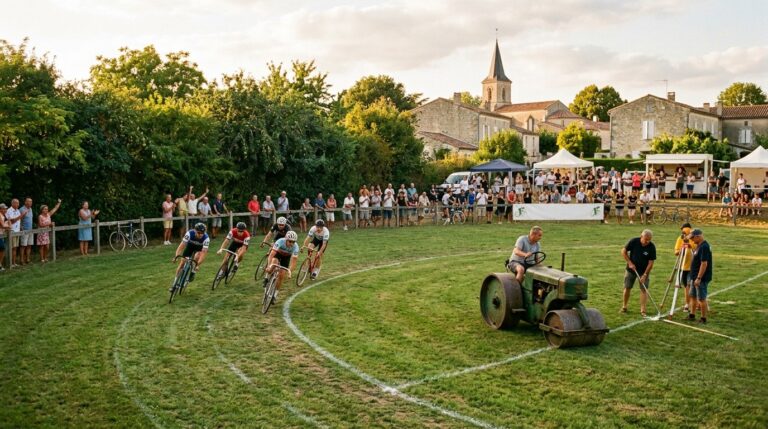 Vélodrome En Herbe Champagnolles Unique En Europe