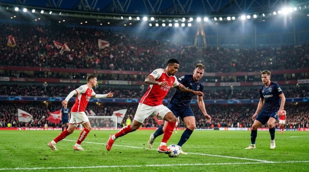 Arsenal Domine Lille En Ligue Des Champions Analyse