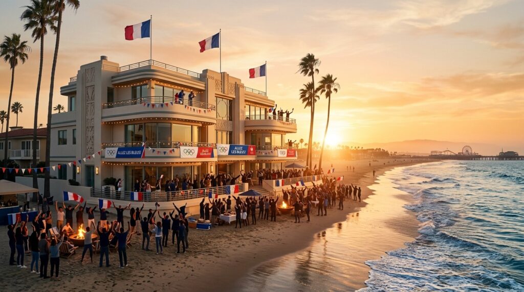 Club France Jo 2028 Santa Monica Plage Prestigieuse