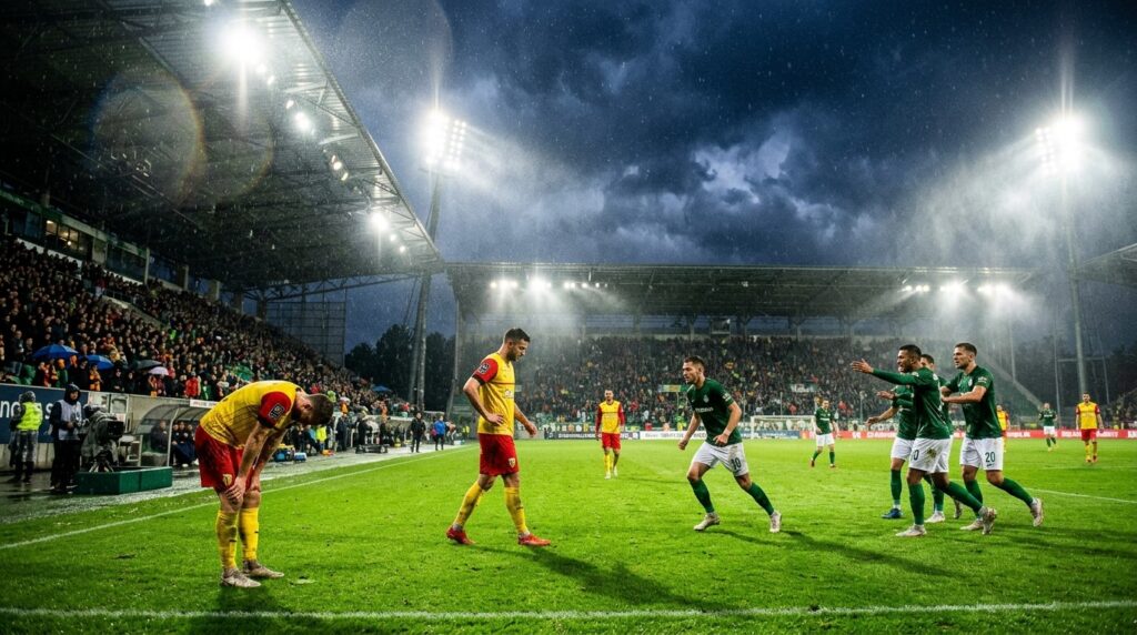 Lens Sporting CP Ligue Des Champions Défaite Analyse Complète