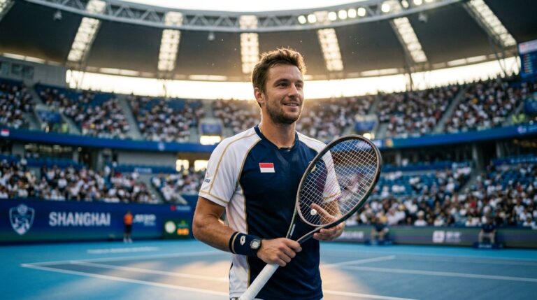 Valentin Vacherot Shanghai 2025 Retour Après Son Titre Fou
